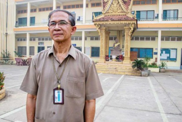 លោក ទេព ឃុនណាល់ អតីត​លេខា​ផ្ទាល់​របស់​លោក ប៉ុល ពត។ រូបថត Omar Havana/New York Times